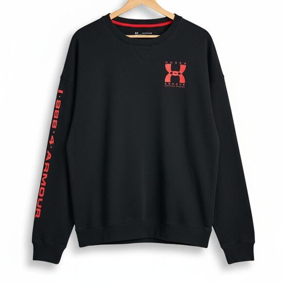 Under Armour Mens XXL Rival Terry Athleisure Streetwear Gym Staple Sweatshirt - Picture 1 of 12
